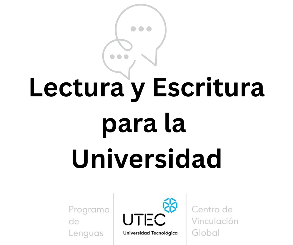 Lectura y Escritura para la Universidad edición 2026 (Grupo 4 - Intensivo ) 101